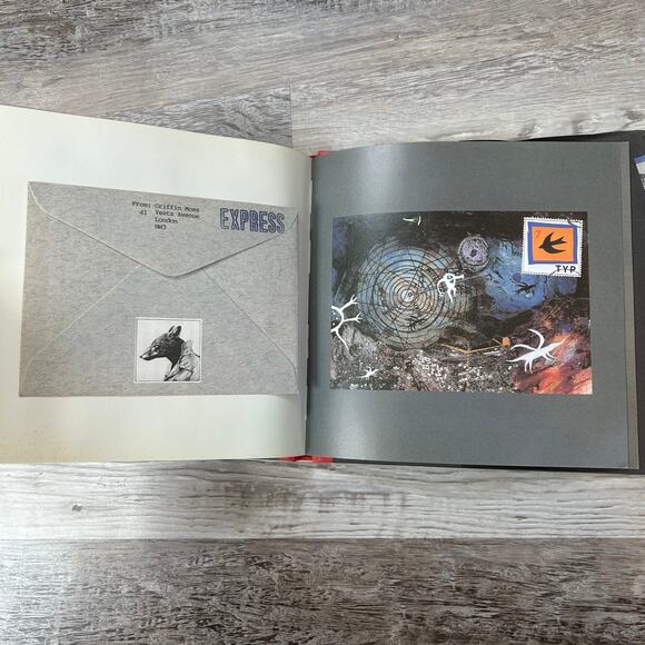 Griffin & Sabine Hardcover Book Bundle by Nick Bantock Set of 2 Illustrated - Picture 8 of 10